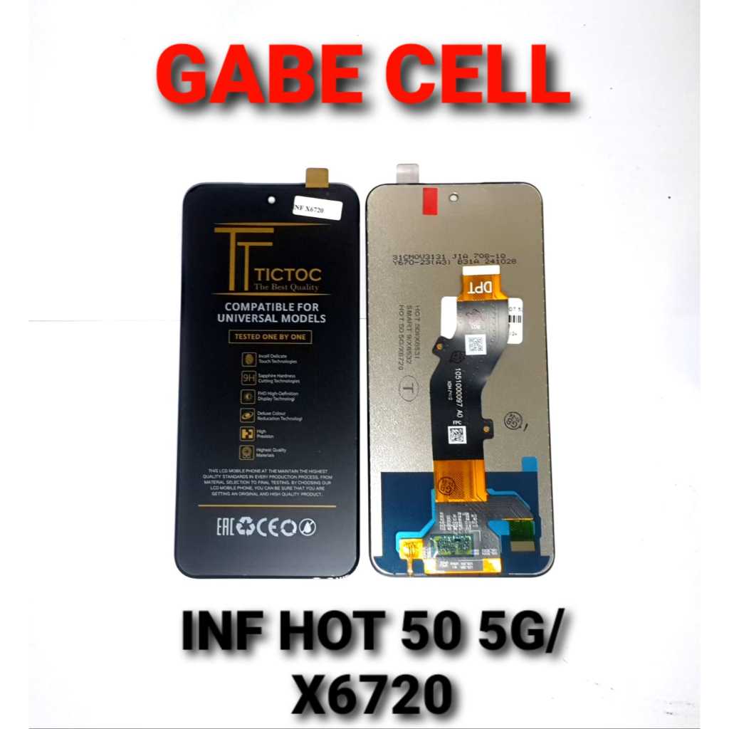Jual LCD INF HOT 50 5G X6720 INF HOT 50I X6531 SMART 9 X6532 X6532