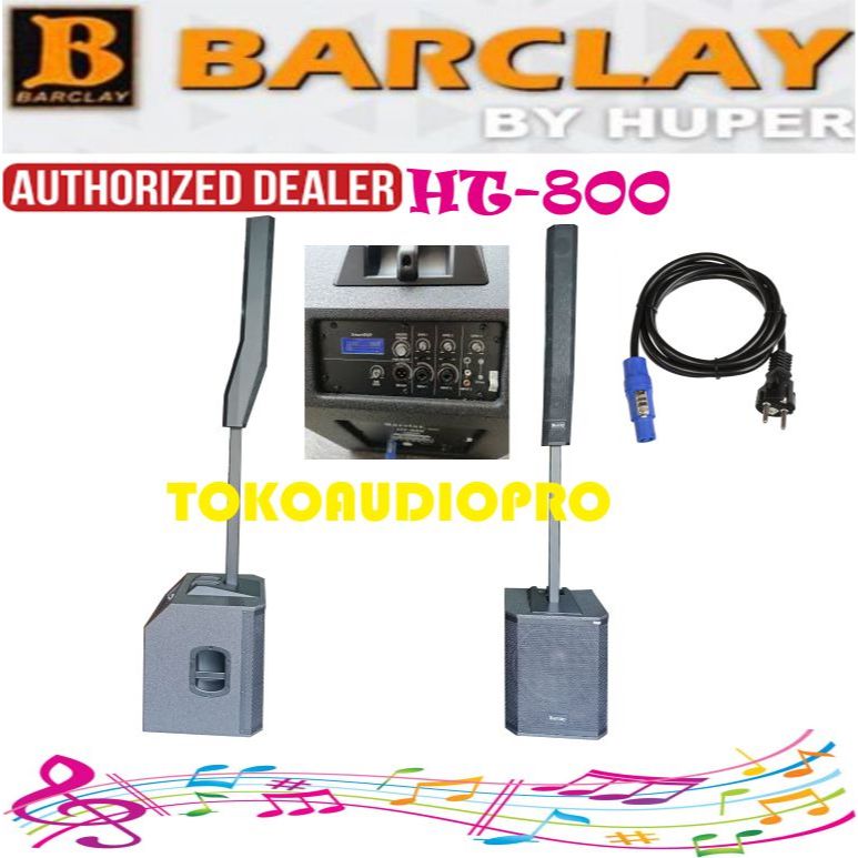 Jual Speaker Aktif Barclay HT800 By Huper Barclay HT 800 By Huper