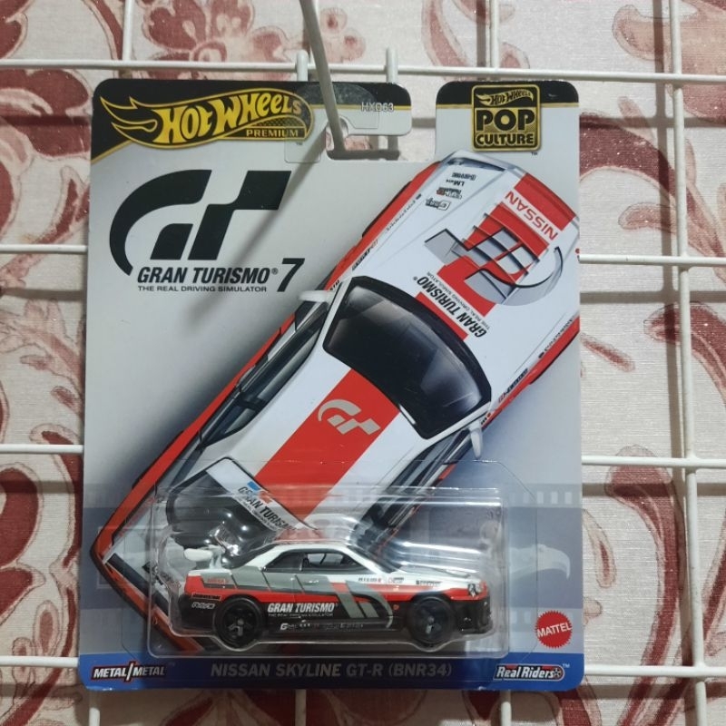 Jual Hot Wheels Pop Culture Gran Tursimo 7 Nissan Skyline GTR R34 Shopee Indonesia