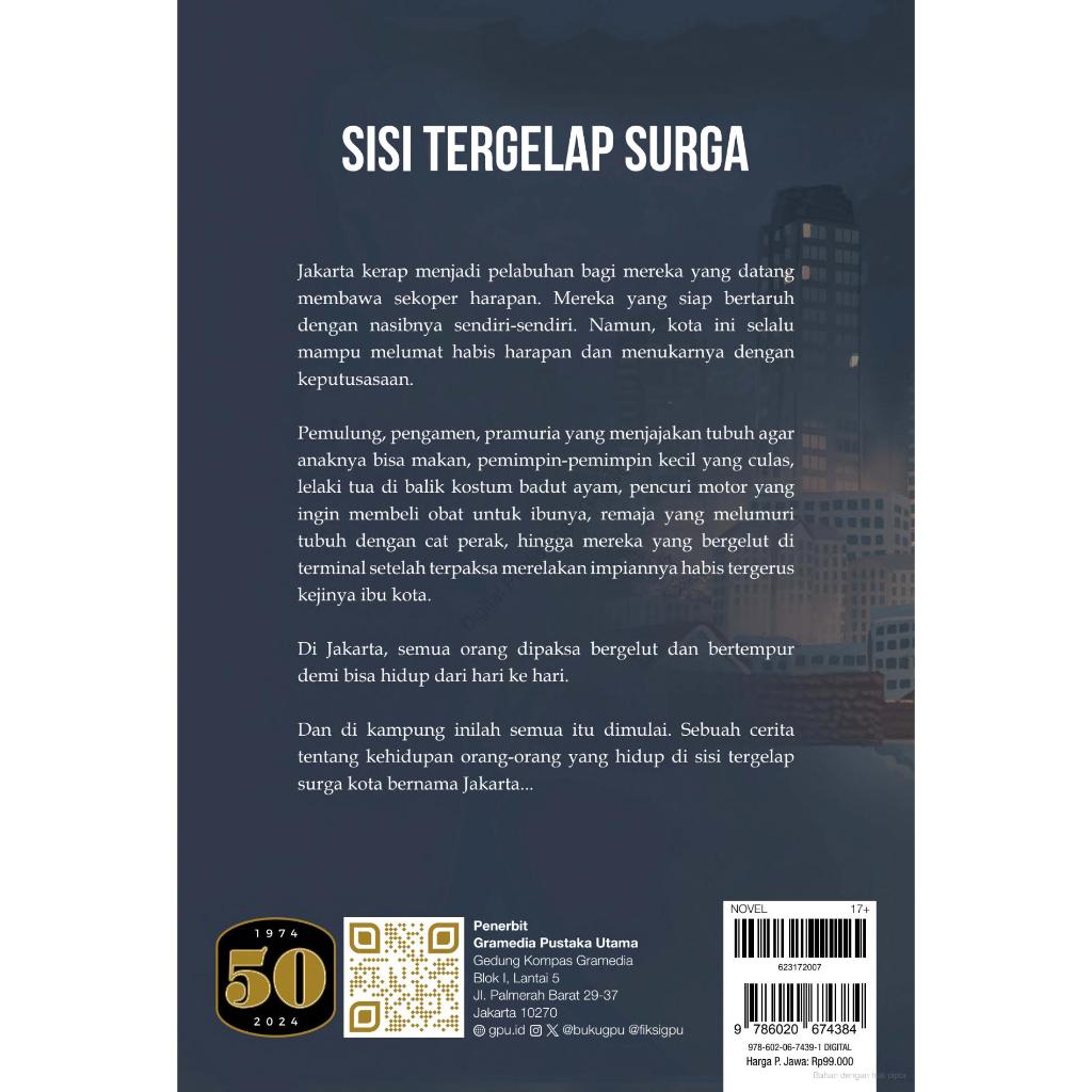 Jual Buku Sisi Tergelap Surga Brian Khrisna Gramedia Pustaka Utama