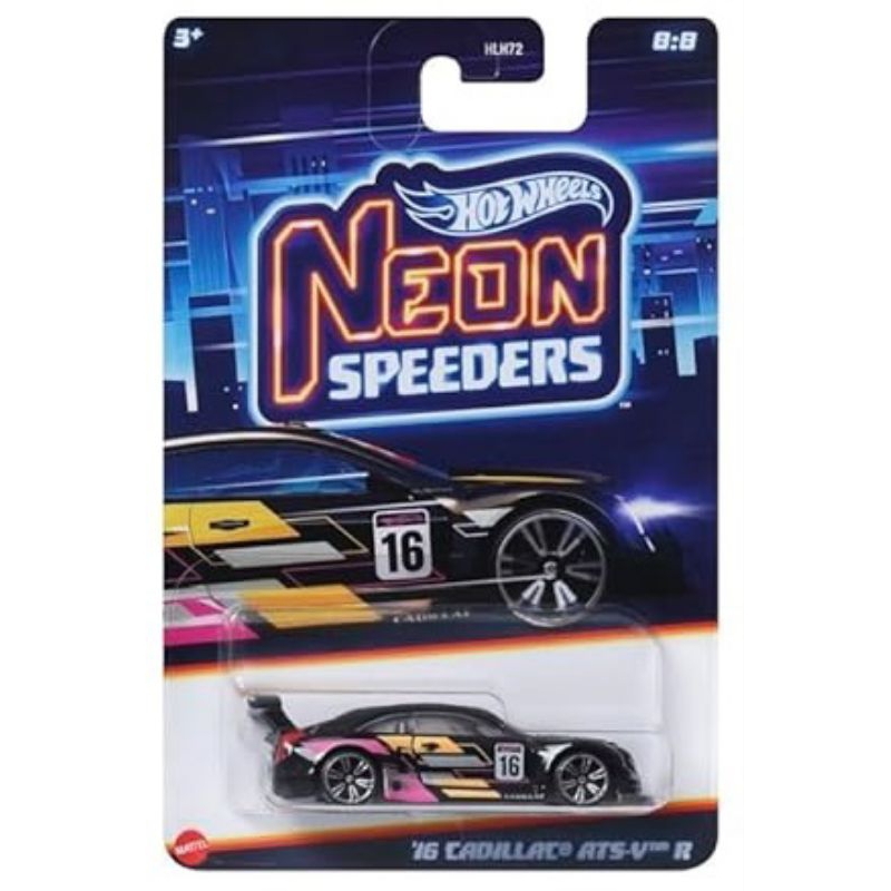 Jual Hot Wheels Neon Speeders Cadillac Ats V R Shopee Indonesia