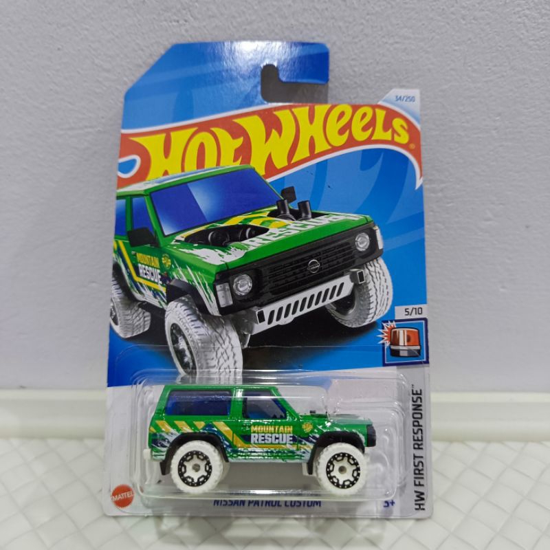 Jual Hot Wheels Nissan Patrol Custom Hijau Shopee Indonesia