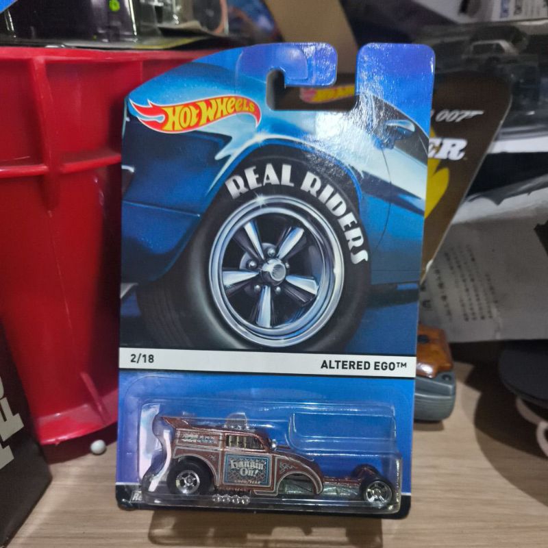 Jual Hot Wheels Real Riders Altered Ego Ban Karet Base Metal Shopee