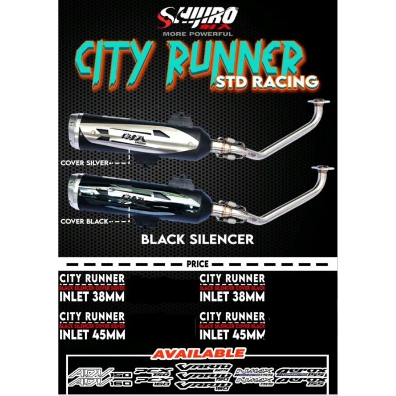 Jual Shijiro City Runner Full Stainless Black Shopee Indonesia