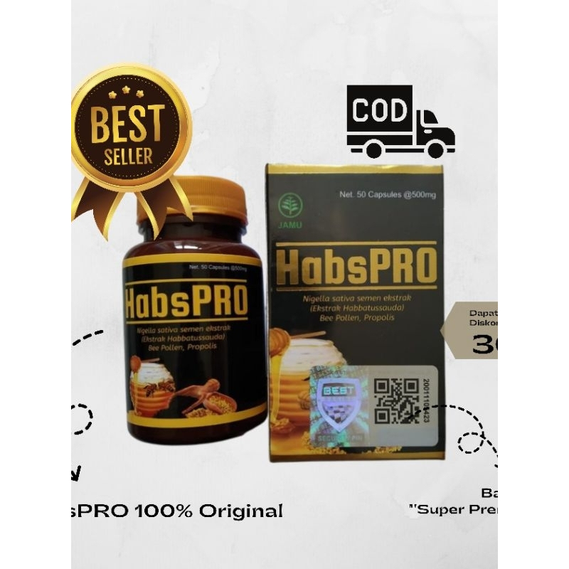 Jual Cod Kapsul Herbal Habs Pro Ampuh Obat Segala Macam Penyakit