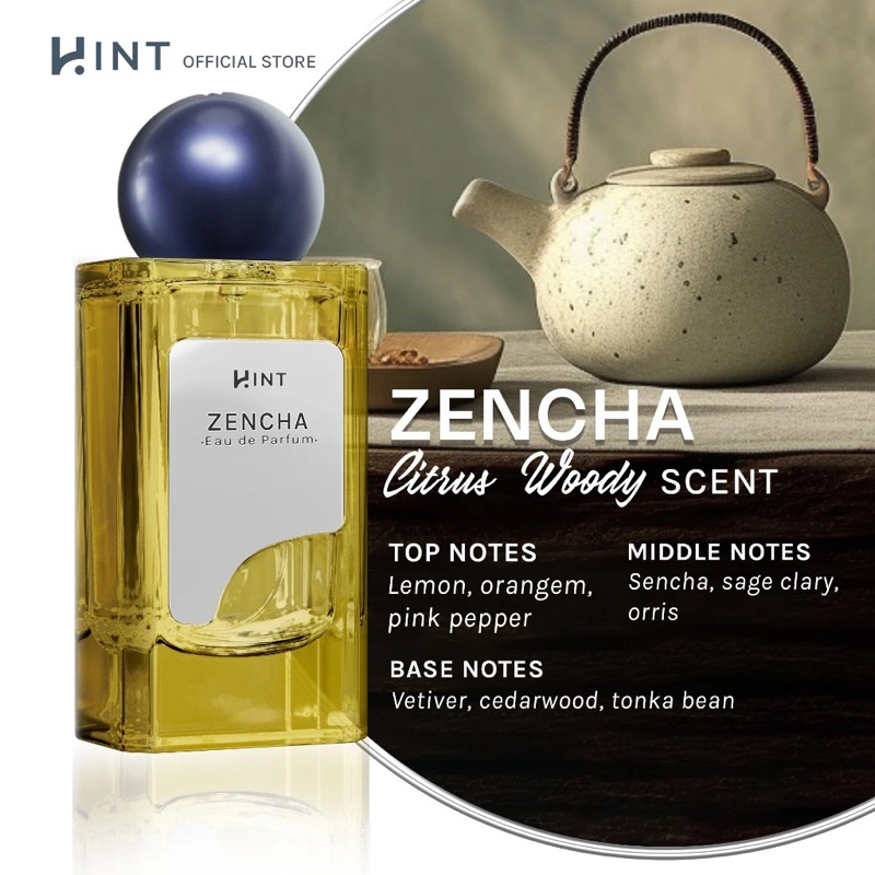 Jual Parfum Hint Zencha Velvet Identity Original Body Fragrance Eau De