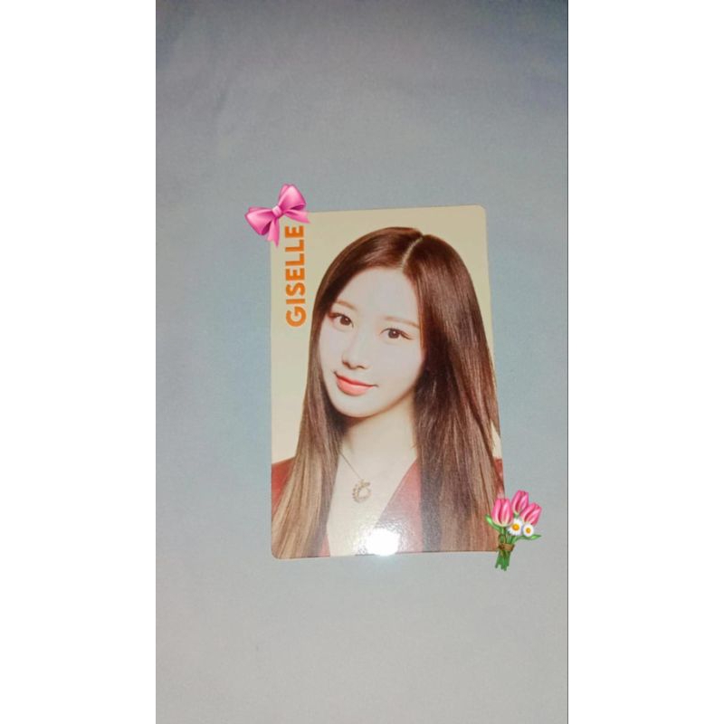 Jual Photocard Aespa X Nabati Official Isi 5 Photocard Shopee