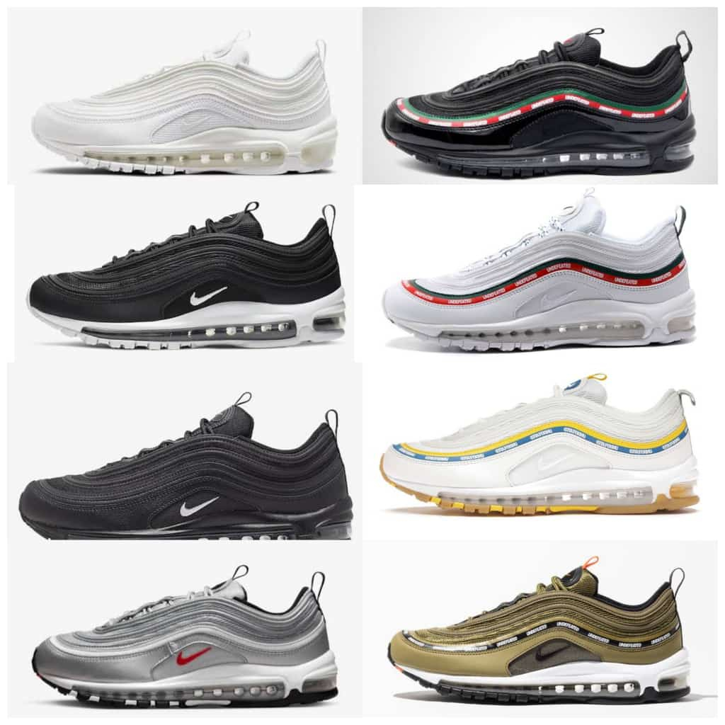 Jual Nike Air Max 97 Undefeated Black White All White Shopee Indonesia