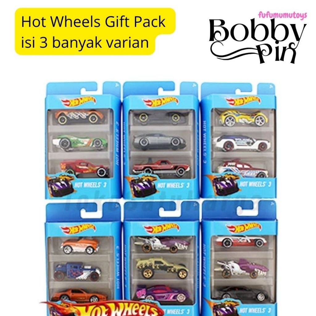 Jual Hot Wheels Gift Pack Isi Original Mattel Banyak Varian Shopee