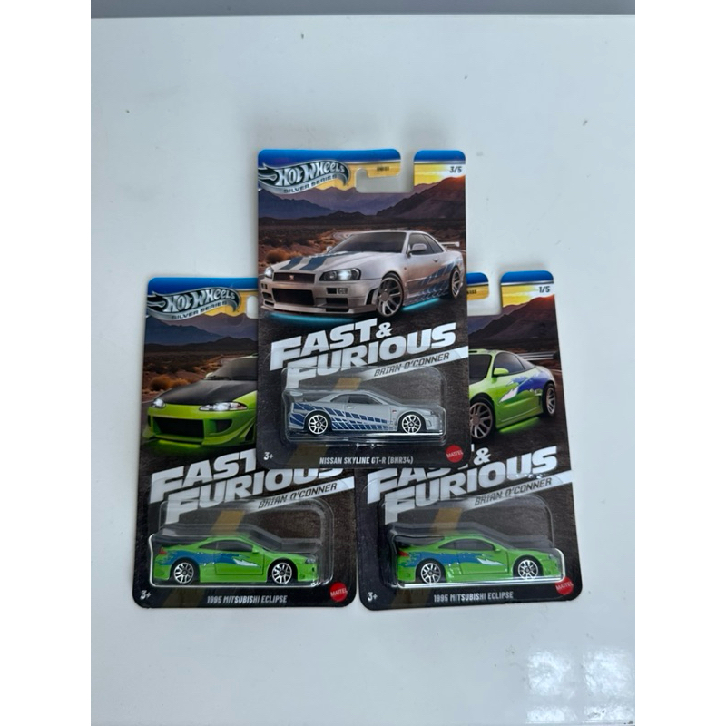 Jual Hot Wheels Fast Furious Nissan Skyline R Mitsubishi Eclipse
