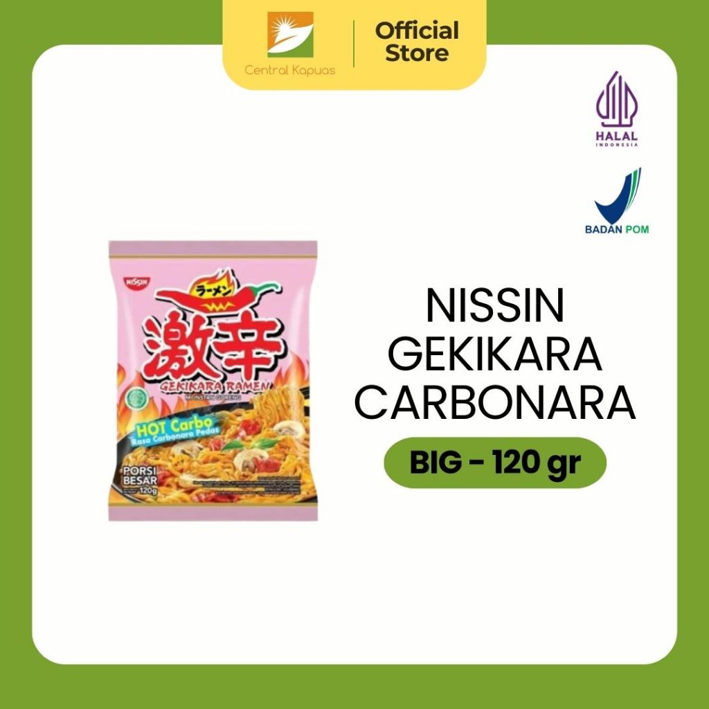 Jual NISSIN Gekikara Hot Ramen Carbonara Gr Shopee Indonesia