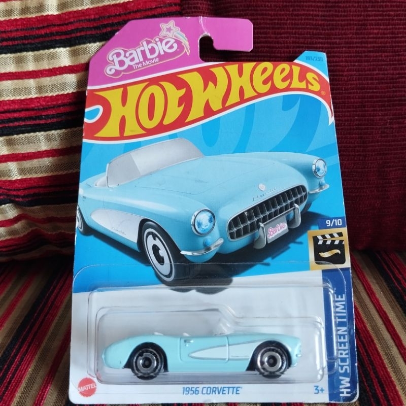 Jual Hot Wheels 1956 Corvette Barbie Shopee Indonesia