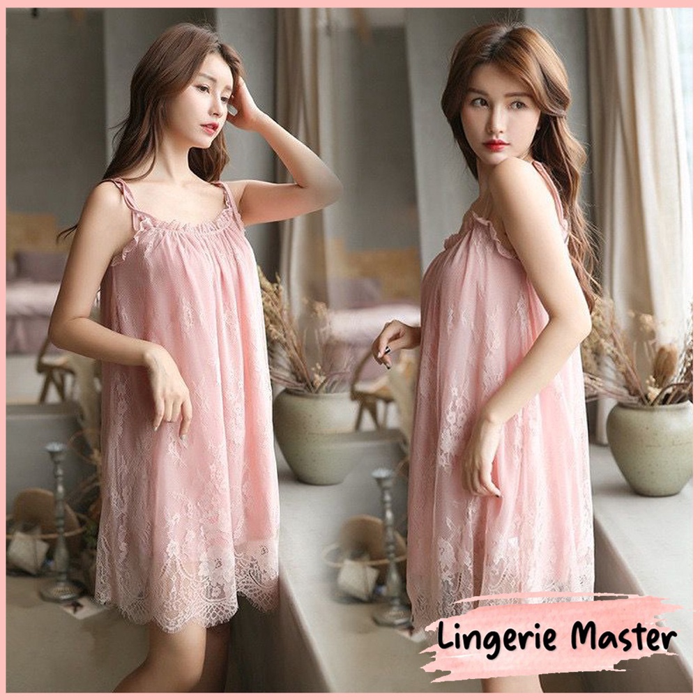 Jual KODE V95C LINGERIE MASTER B45 Set Lingerie Dress Wanita Baju