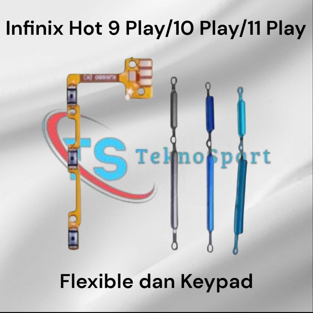 Jual Flexible On Off Volume Keypad Infinix Hot Play Original