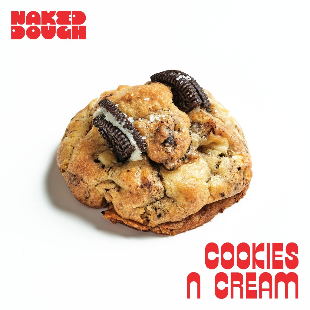 Jual Naked Dough Cookies N Cream Cream Cheese Soft Chewy Oreo