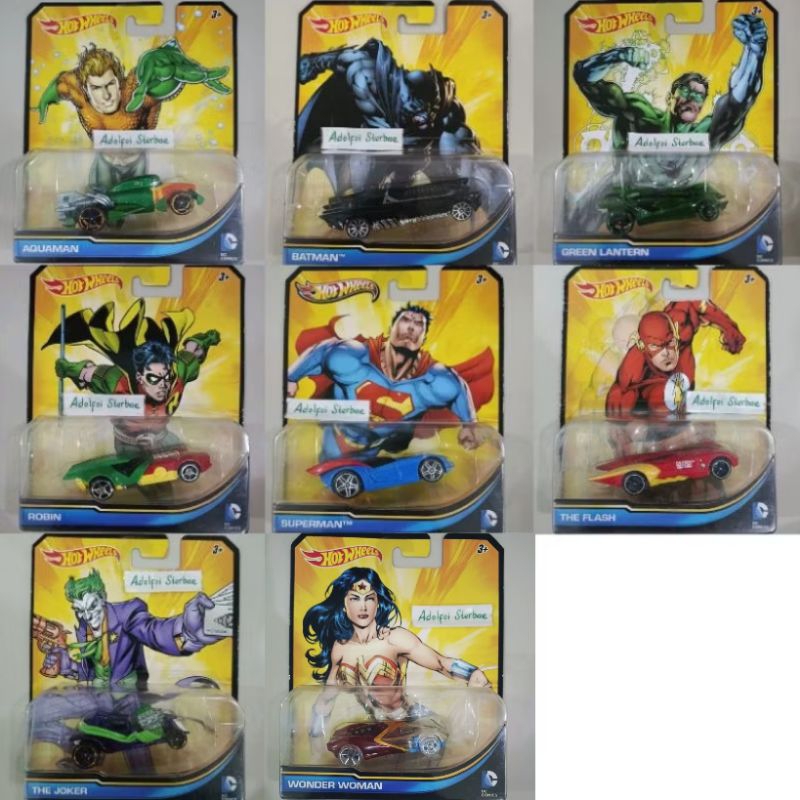 Jual Hotwheels Hot Wheels Character Cars Dc Comics Superman Batman