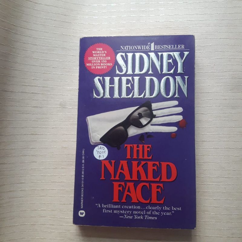 Jual The Naked Face By Sidney Sheldon Shopee Indonesia