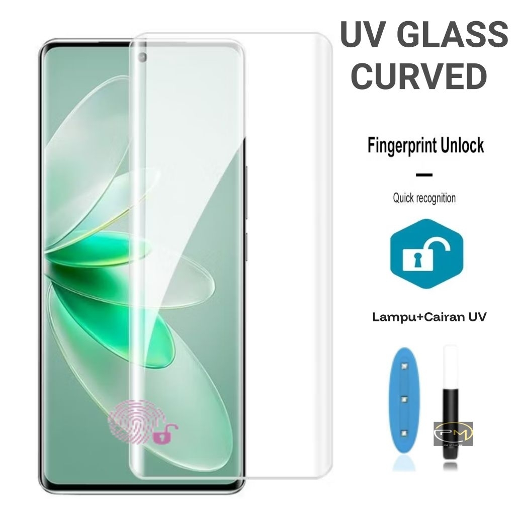 Jual TEMPERED GLASS UV BENING INFINIX HOT PRO PLUS NOTE PRO