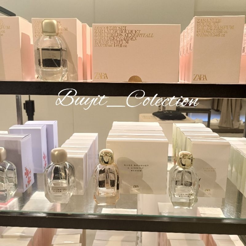 Jual ZARA PARFUM NUDE BOUQUET LIGHTLY BLOOM FIELDS AT NIGHTFALL EDP
