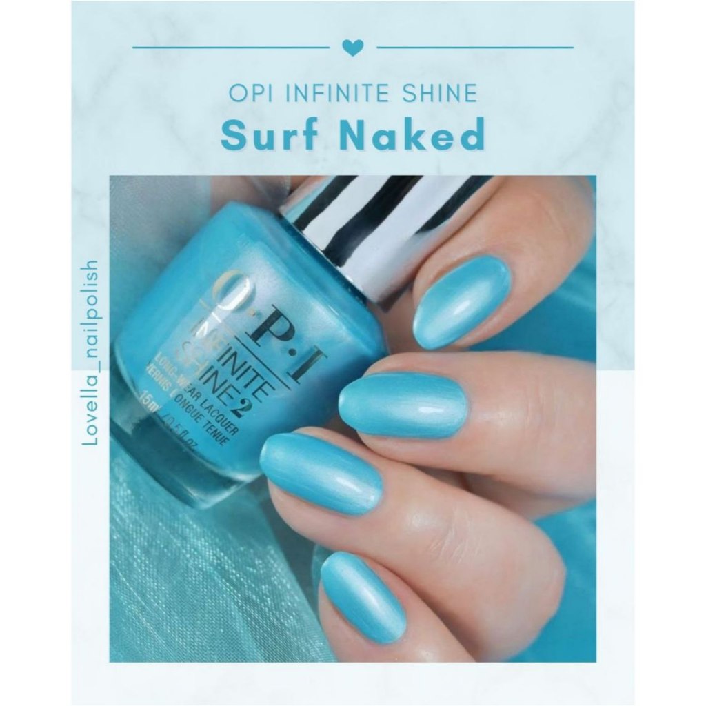 Jual OPI Infinite Shine Surf Naked Summer Make The Rule Collection
