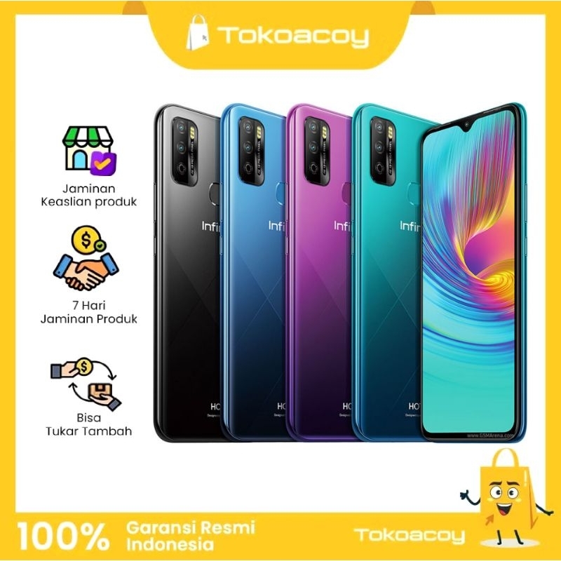 Jual Infinix Hot 9 Play 4 64GB 6000mAh Shopee Indonesia