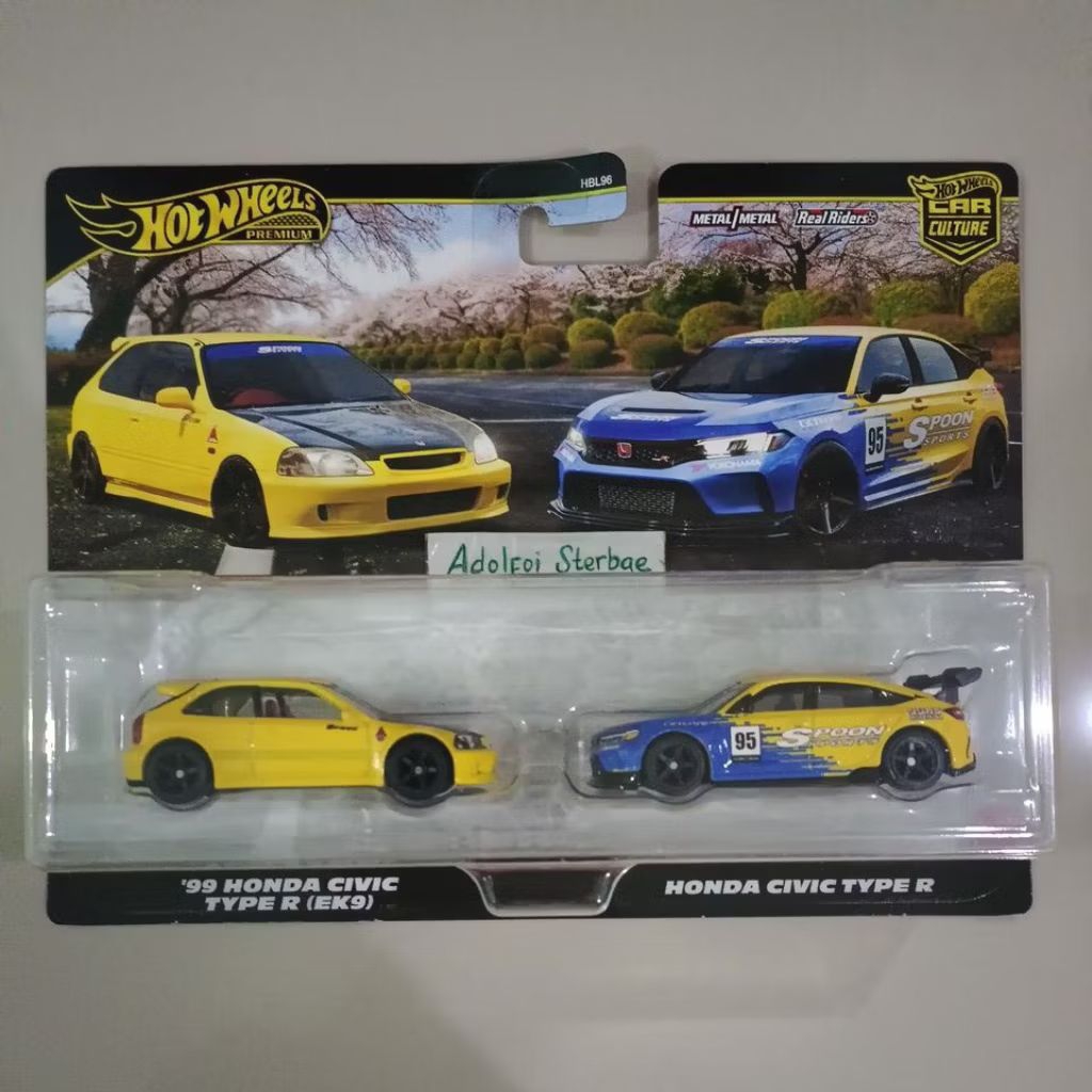Jual Hotwheels Hot Wheels Premium Isi 2 99 Honda Civic Type R Ek9 Ek9