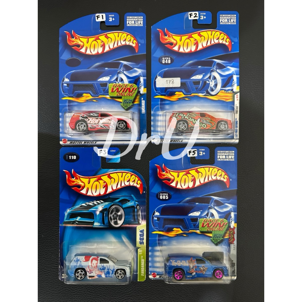 Jual Hot Wheels Fandango Blue Card Lawas Shopee Indonesia