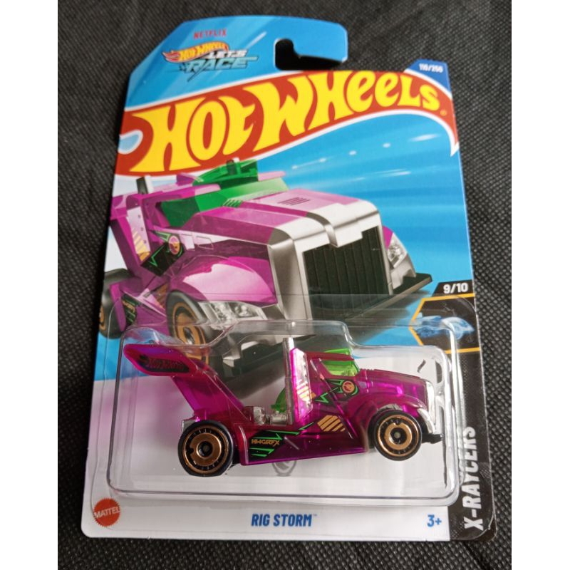 Jual HOT WHEELS REGULER TREASURE HUNTS THREG LET S RACE NETFLIX RIG STORM Shopee Indonesia