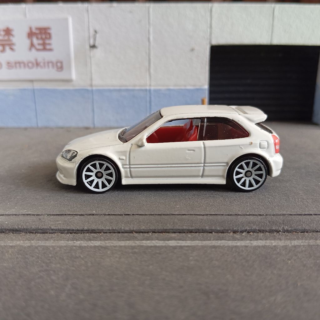 Jual Hot Wheels Hotwheels Loose 99 Honda Civic Type R EK9 Putih White