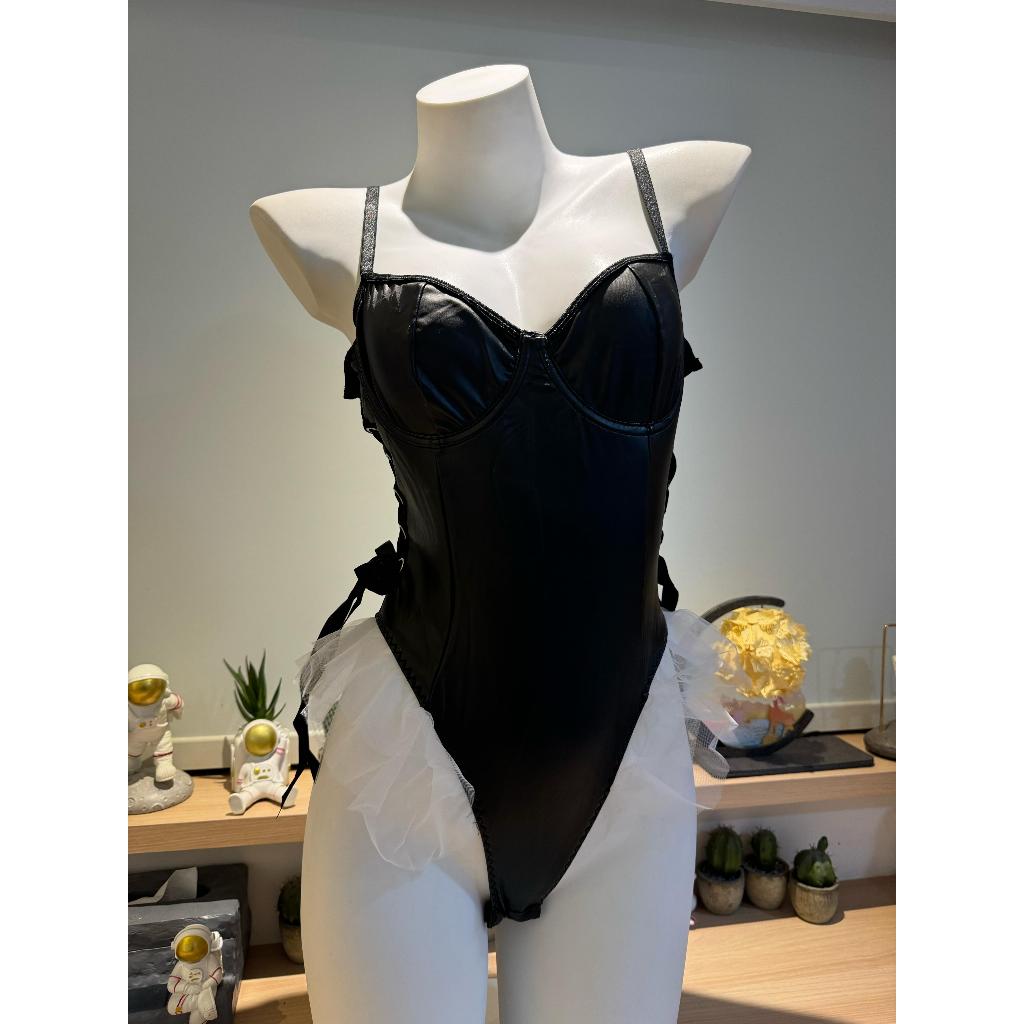 Jual N7323 Bodysuit Hot Sexy Lingerie Open V Jumpsuit Premium