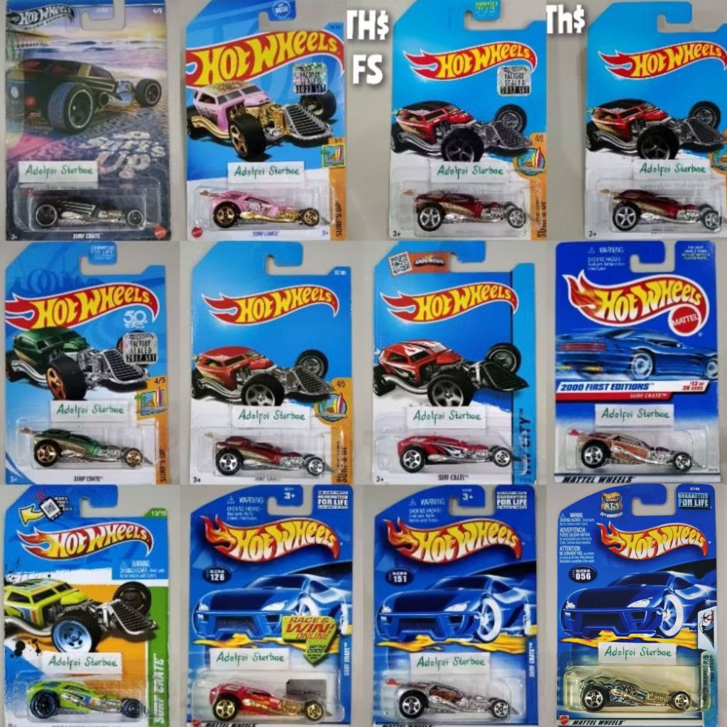 Jual Hotwheels Hot Wheels Surf Crate Surf S Up Hw City Treasure Hunts