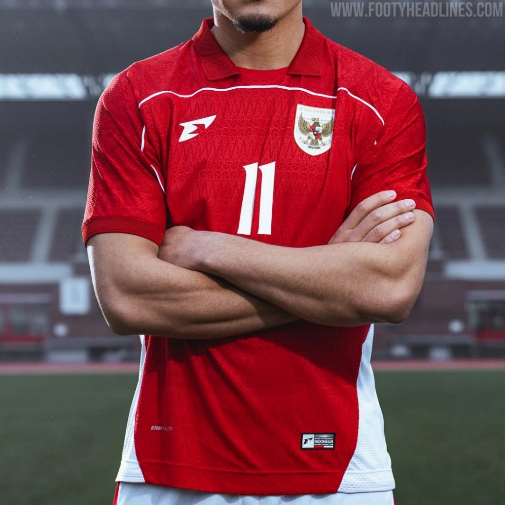 Jual JERSEY TIMNAS INDONESIA HOME KIT ERSPO 2025 JERSI INDONESIA HOME