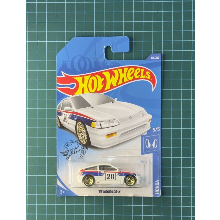 Jual HOT WHEELS 88 HONDA CR X REGULAR WHITE Shopee Indonesia