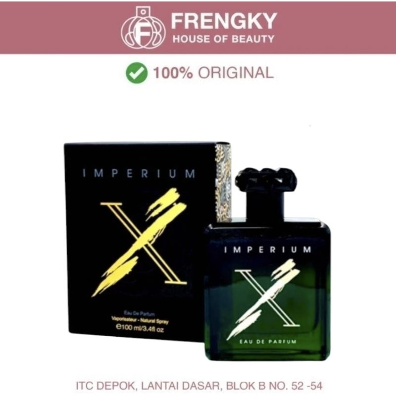 Jual Parfum Fragrance World Imperium X Edp 100ml Shopee Indonesia