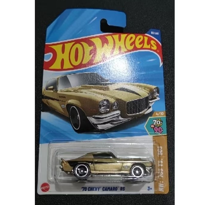 Jual Hot Wheels Chevy Camaro Rs Gold Shopee Indonesia