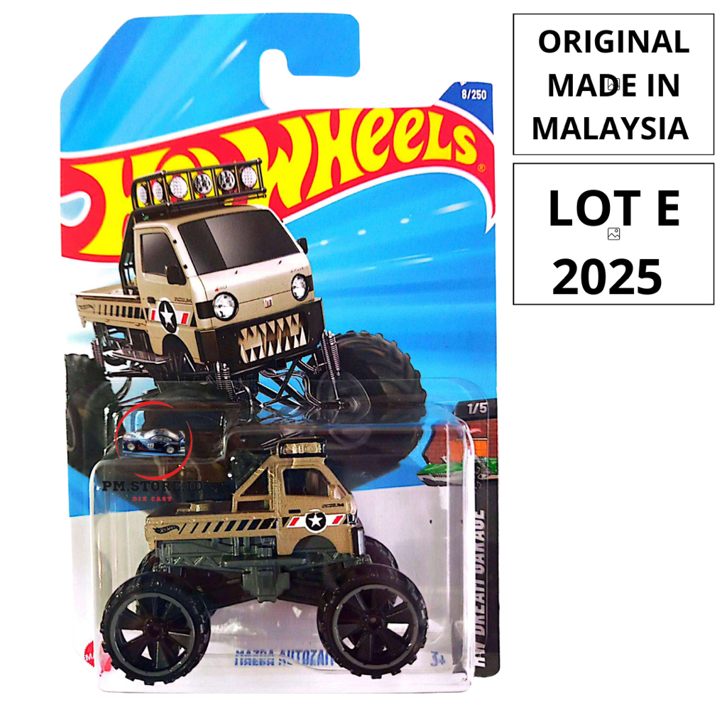 Jual Hot Wheels Mazda Auto Zam Coklat Shopee Indonesia