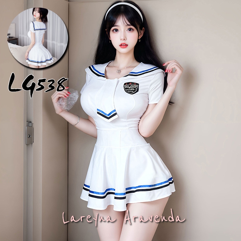 Jual Lareyna Aravenda Sexy Lingerie Ukuran Jumbo Siswa Cosplay Seragam