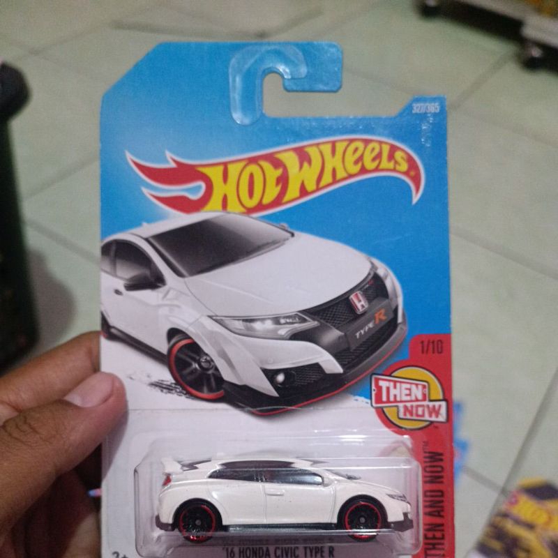 Jual Hot Wheels 16 Honda Civic Type R Putih Shopee Indonesia