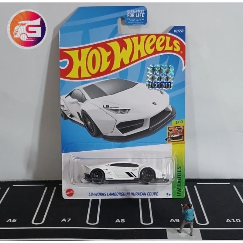 Jual Hot Wheels Lamborghini Huracan Coupe LB Works Factory Sealed