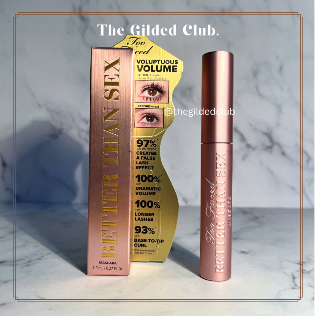 Jual Gilded Too Faced Better Than Sex Volumizing Lengthening