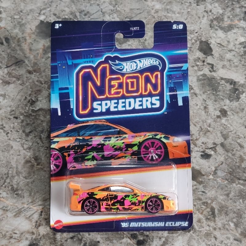 Jual Hot Wheels 95 Mitsubishi Eclipse Seri Neon Speeders 2024 Wave 1 HW SERIES Shopee Indonesia