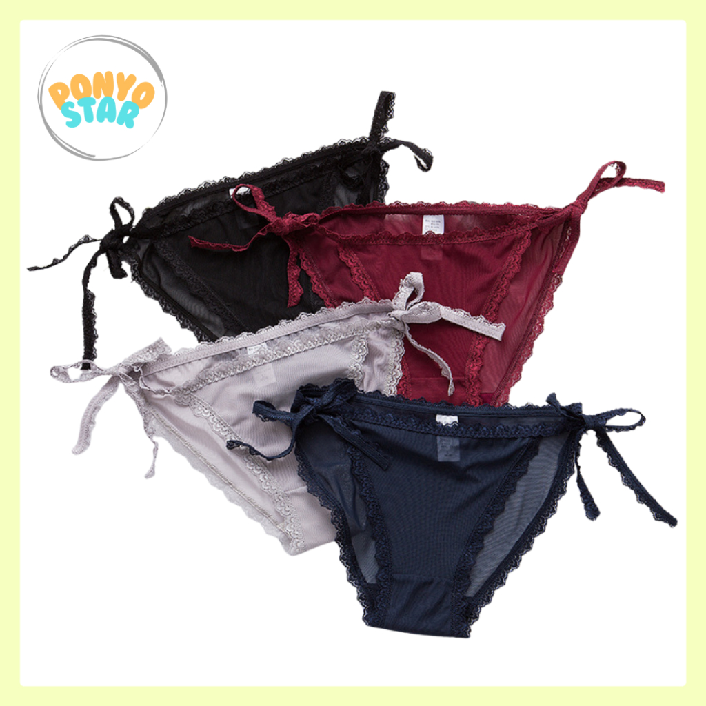 Jual 349 Celana Dalam Wanita Sexy Semi Lingerie Lucu Perempuan Panties