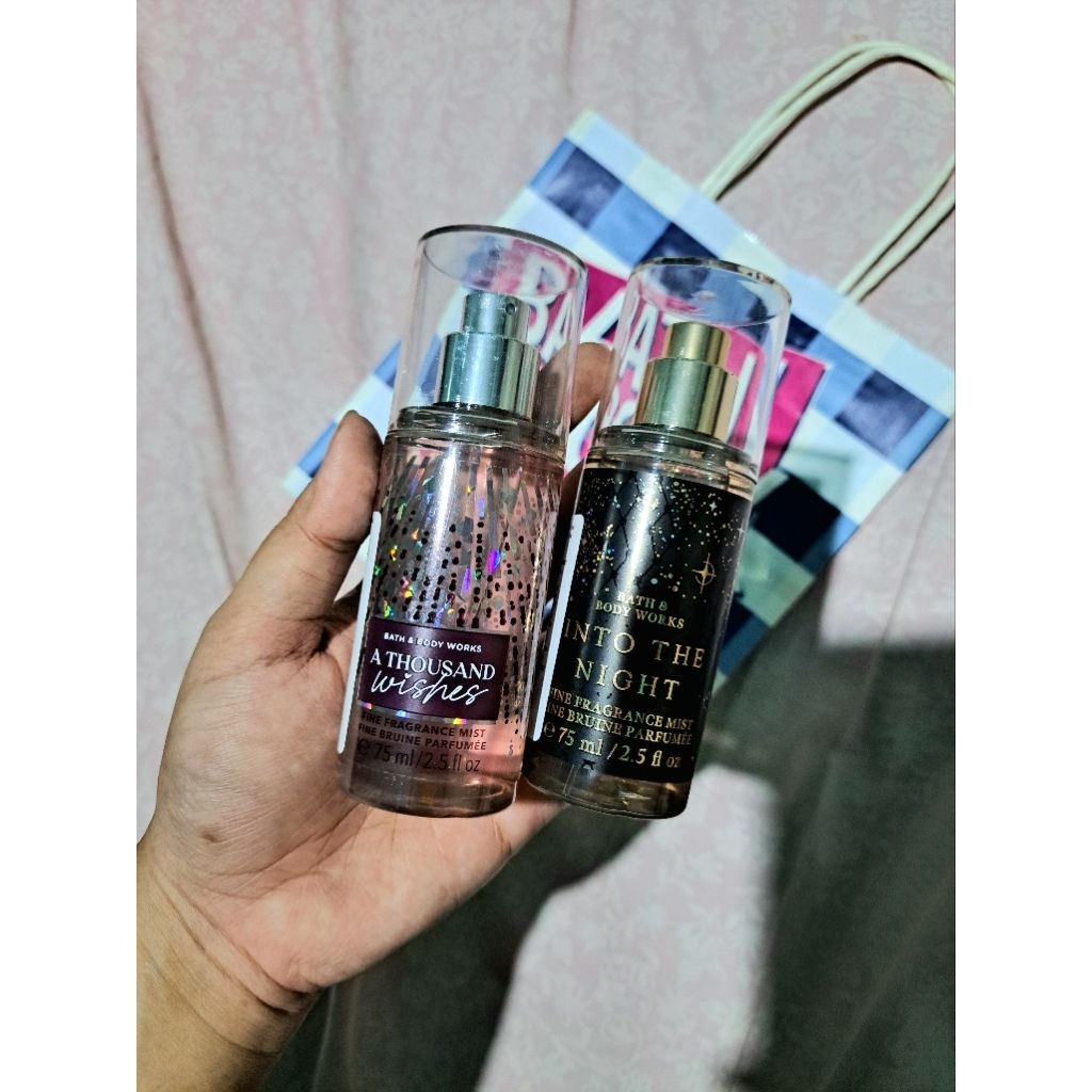 Jual Bath And Body Works BBW Body Mist Travelsize Shopee Indonesia