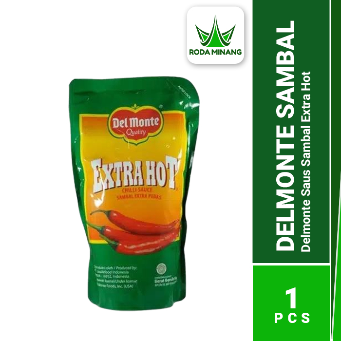 Jual Delmonte Sambal Extra Pedas Saos Cabe Chili Sauce Extra Hot Pouch