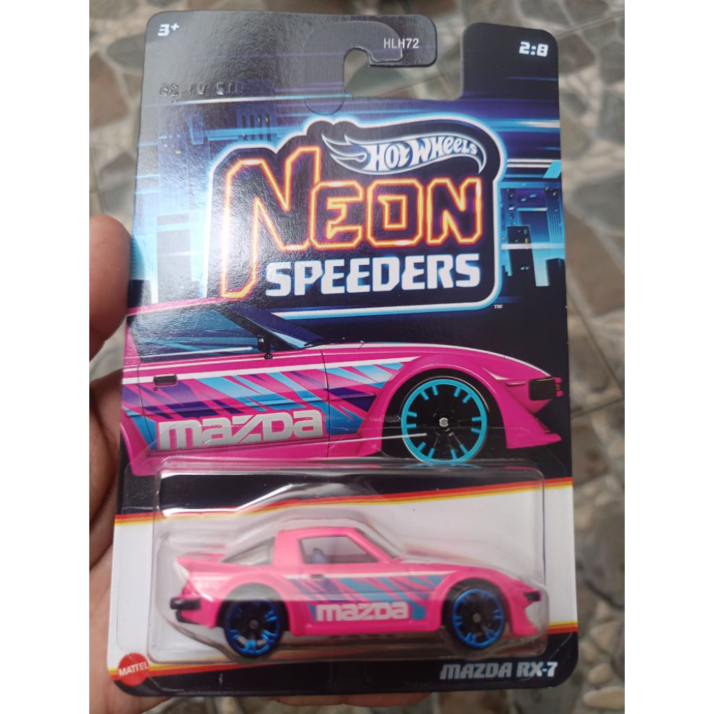 Jual Hot Wheels Mazda RX 7 RX7 Neon Speeders Shopee Indonesia