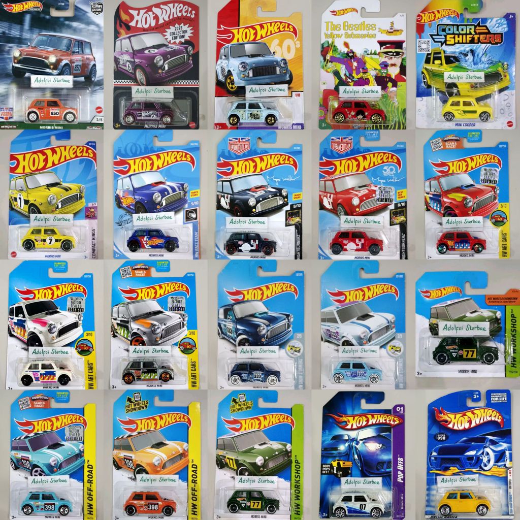 Jual Hot Wheels Morris Mini Cooper Factory Sealed The Beatles Yellow