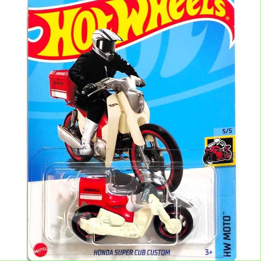 Jual Hot Wheels Motor HW Moto Honda Super Cub Custom Shopee Indonesia