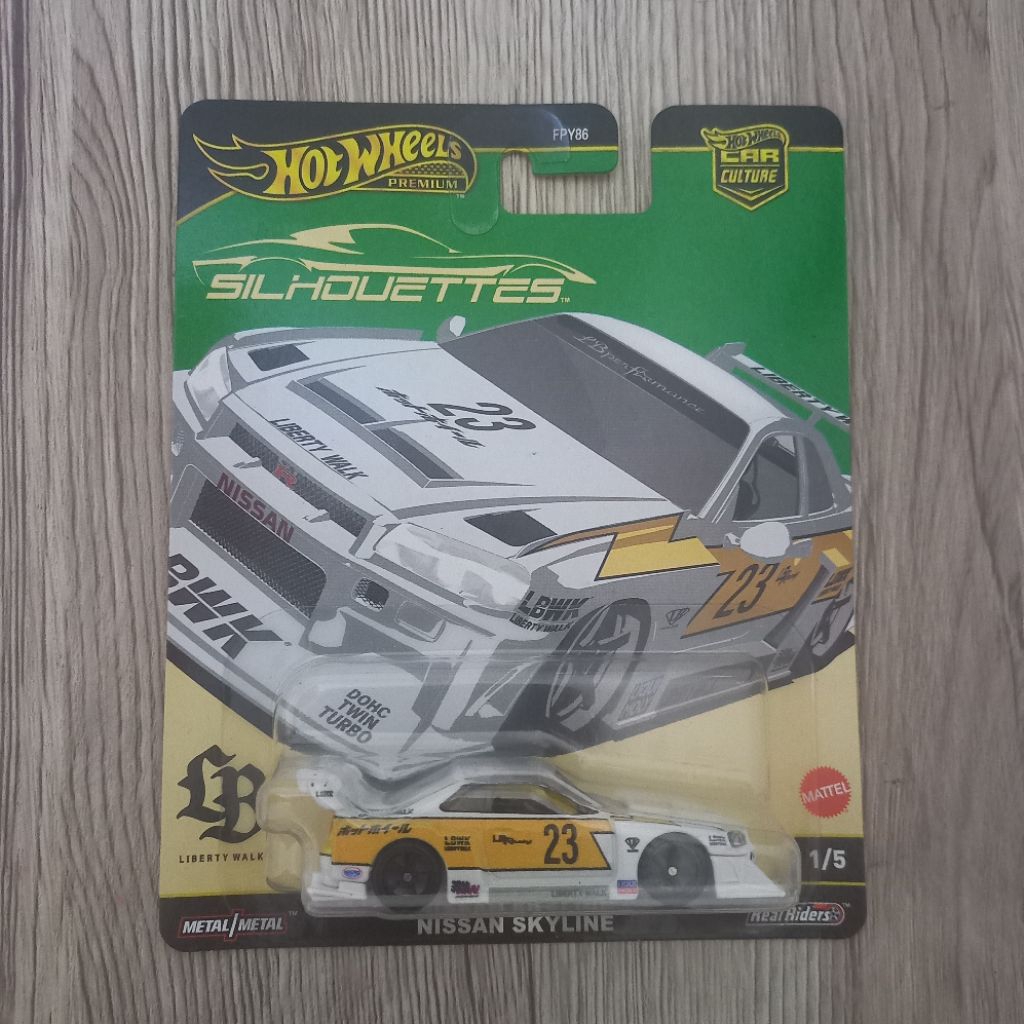 Jual Hot Wheels Premium Lb Er34 Super Silhouette Nissan Skyline Lbwk