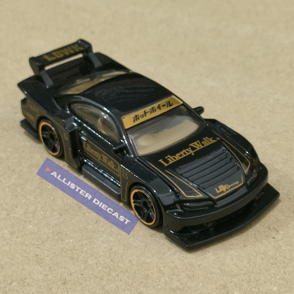 Jual LOOSE Hot Wheels LB Super Silhouette Nissan Silvia S15 Hitam