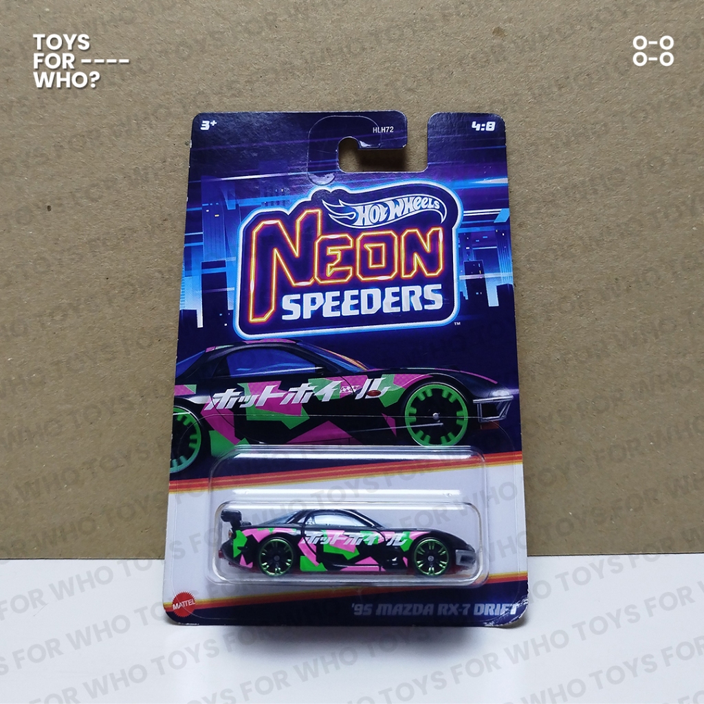 Jual Hot Wheels Mazda RX7 Drift HW Neon Speeders Shopee Indonesia